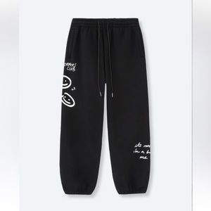 DRMERSs Club Black Doodle Sweatpants